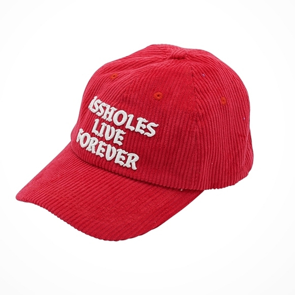 ALF Other - ALF CORDUROY Dad Hat in RED Unisex Women's Men's Snapback